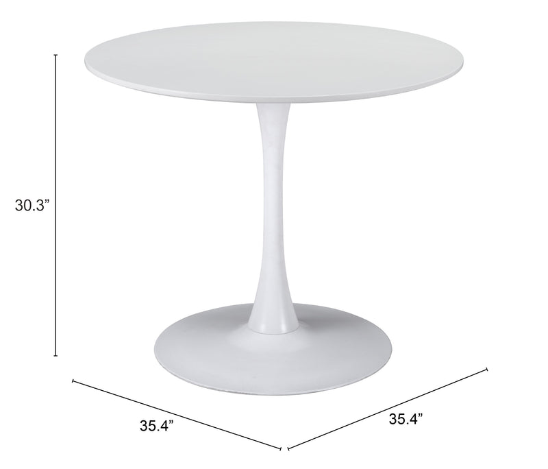 Opus Dining Table White