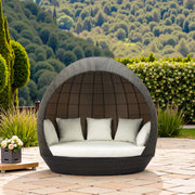Marisol Beach Daybed Brown & Beige