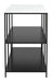 Singularity Console Table White & Black