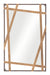 Tolix Mirror Antique Gold & Black