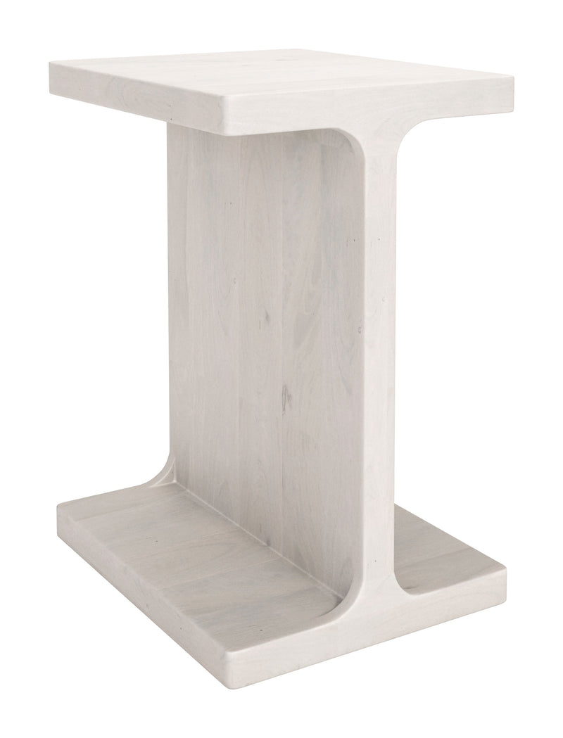 Bama Side Table Whitewashed