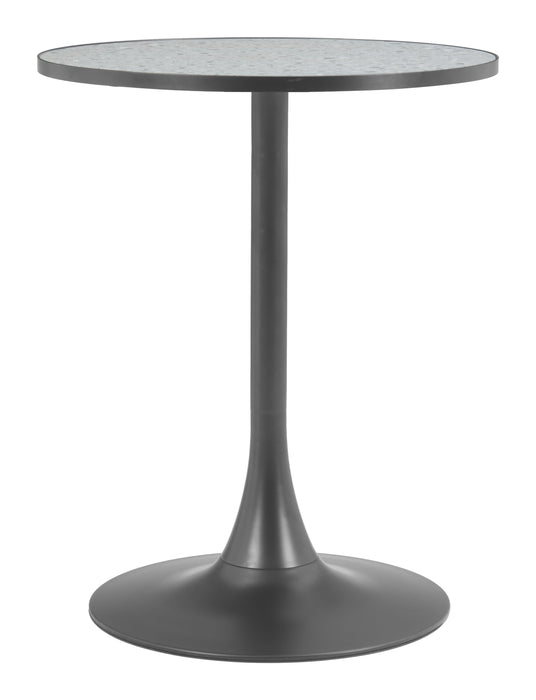 Bite Bistro Table Gray & Black