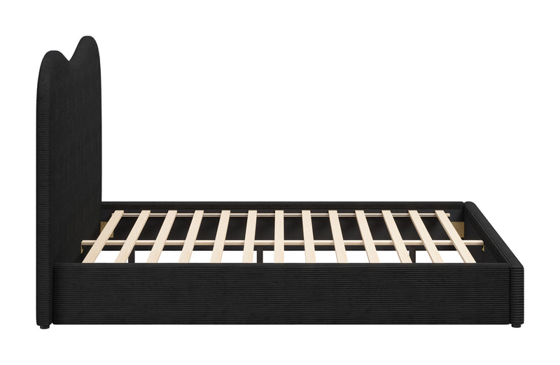 Sele Queen Bed Black