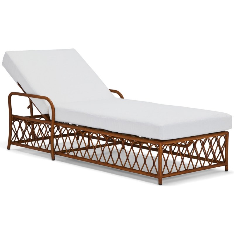 Cane Chaise Lounge