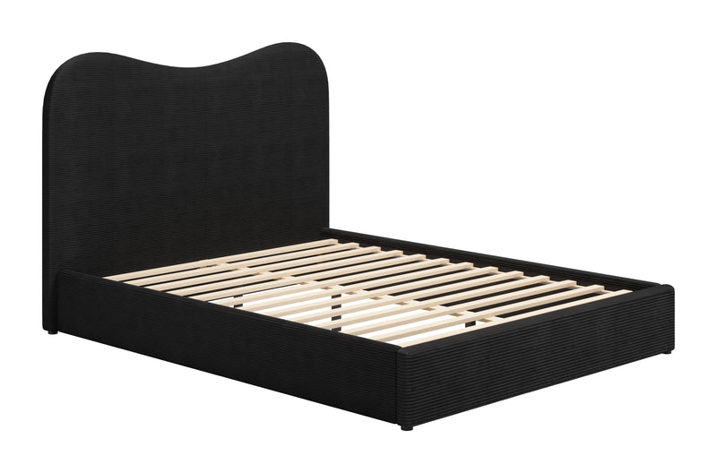 Sele Queen Bed Black