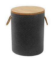 Beban Side Table Natural & Black