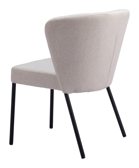 Aimee Dining Chair (Set of 2) Beige