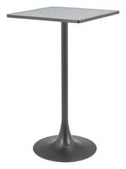 Spot Bar Table Gray & Black