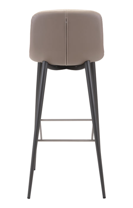 Tangiers Barstool (Set of 2) Taupe