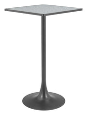 Spot Bar Table Gray & Black