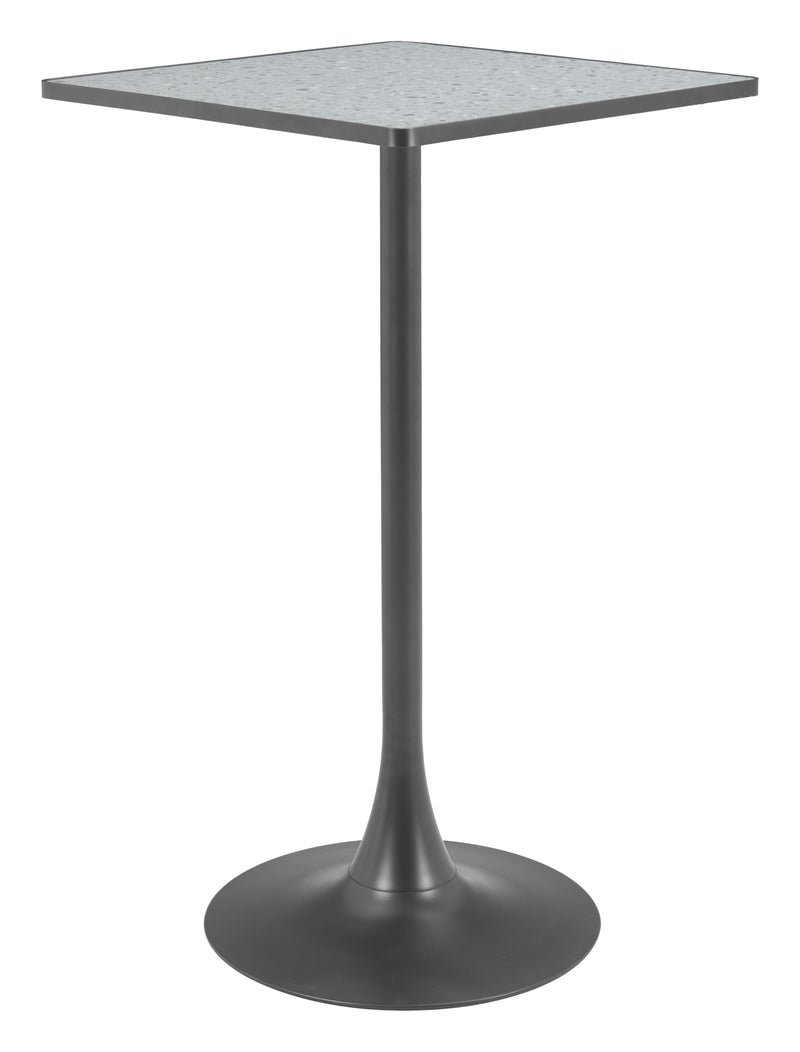 Spot Bar Table Gray & Black
