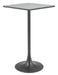 Spot Bar Table Gray & Black