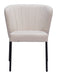 Aimee Dining Chair (Set of 2) Beige