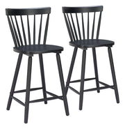 Tyce Counter Stool (Set of 2) Black