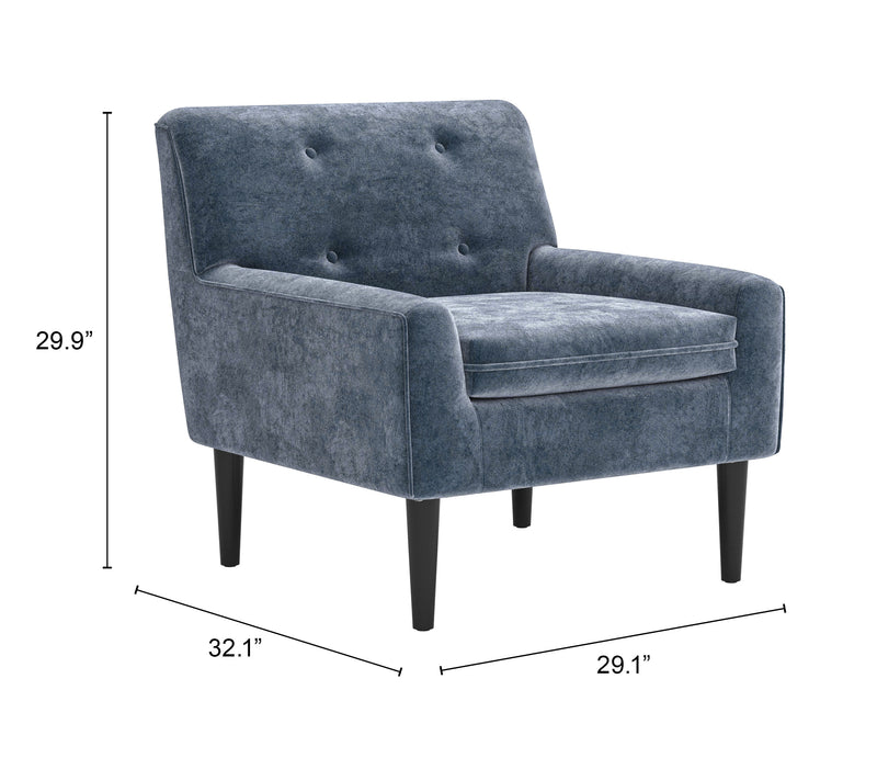 Frankfurt Armchair Gray
